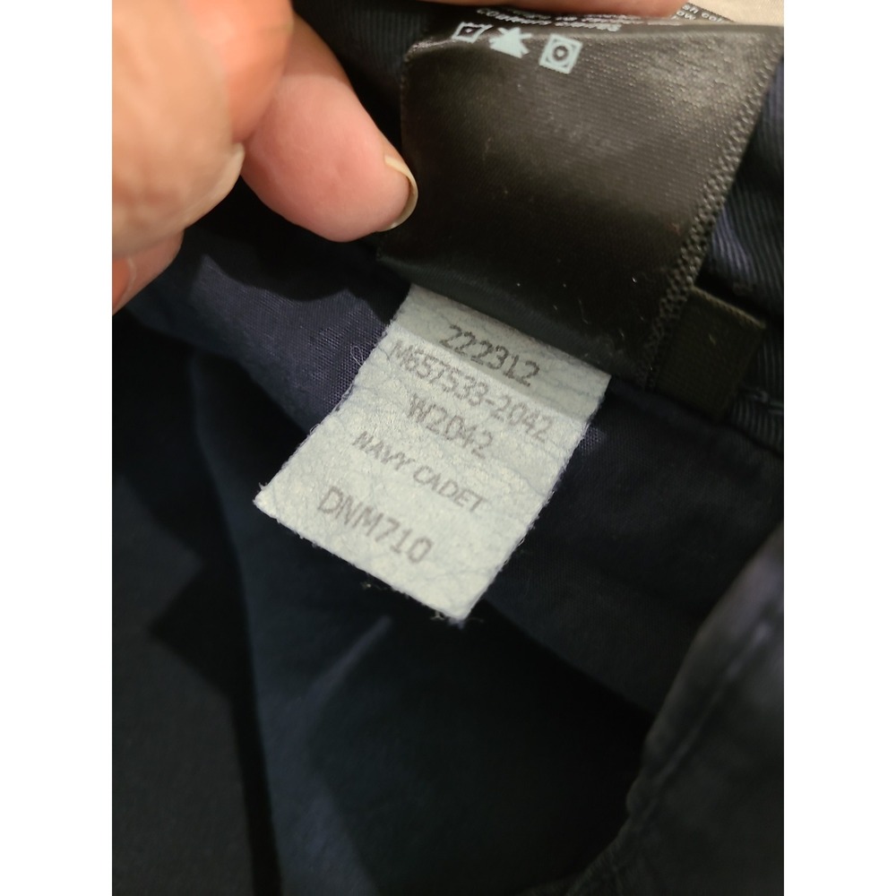 Paige Normandie Blue Cadet Men's SZ 33 straight leg jean w/stretch casual prep - Picture 8 of 12